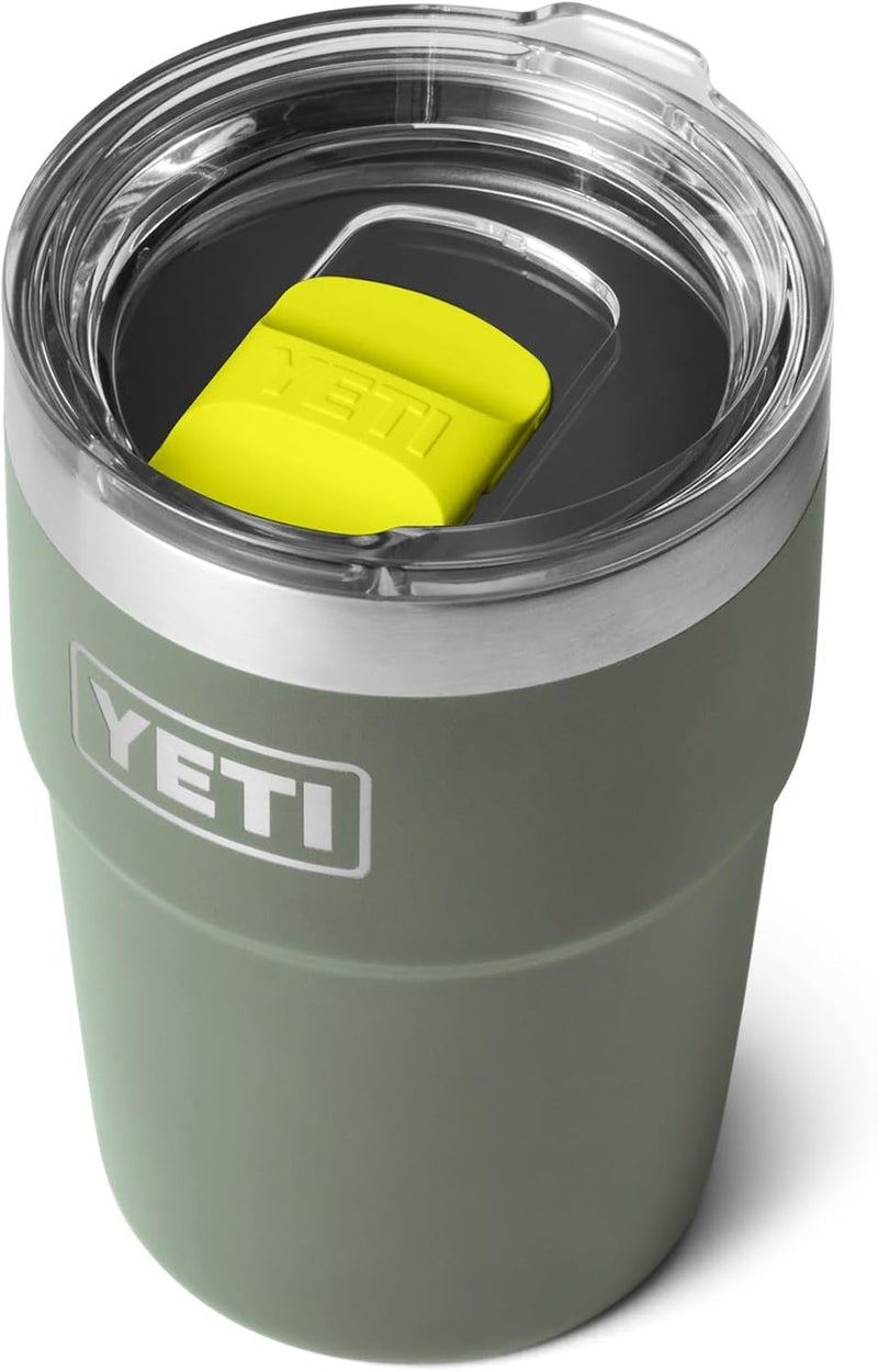 YETI Rambler 16 oz Stackable Tumbler, Vacuum Insulated, Stainless Steel with MagSlider Lid | Stackable, Vacuum Insulated, MagSlider Lid, Stackable, Vacuum Insulated, MagSlider Lid - Image 1
